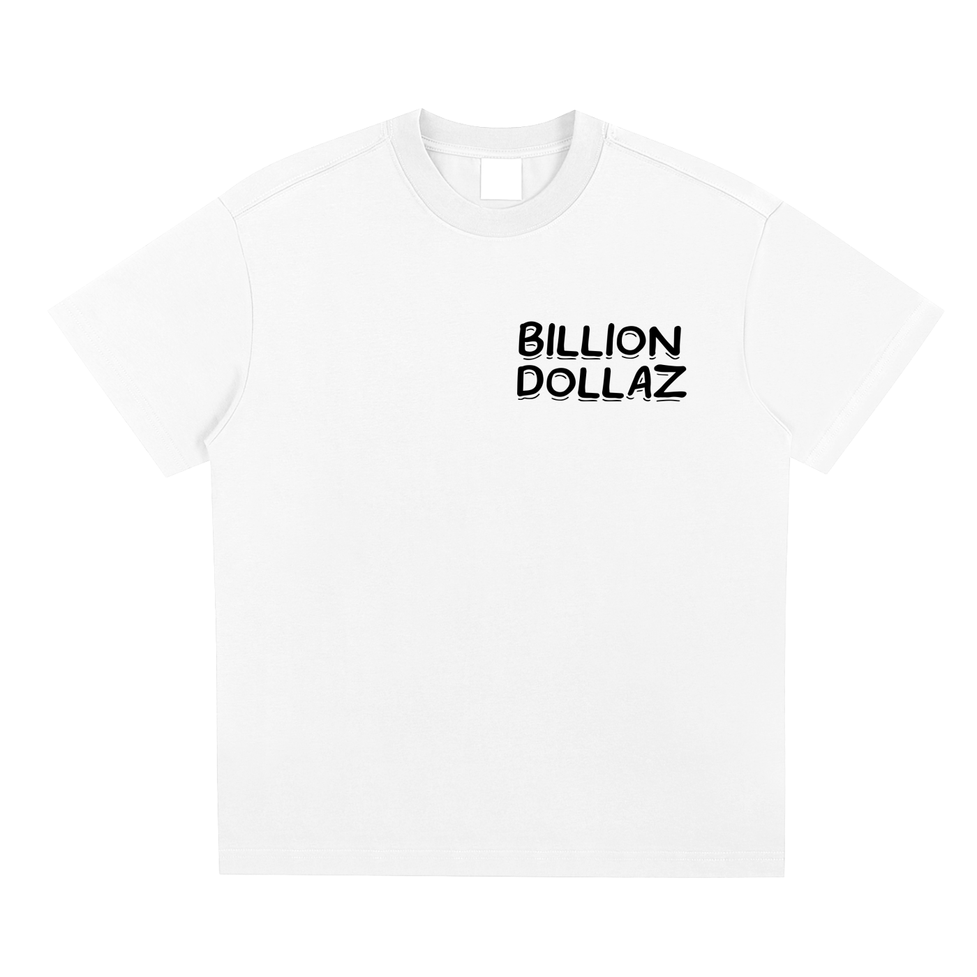 BILLION DOLLAZ 'rose comic' oversize tee