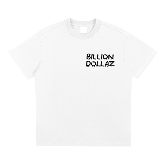 BILLION DOLLAZ 'rose comic' oversize tee
