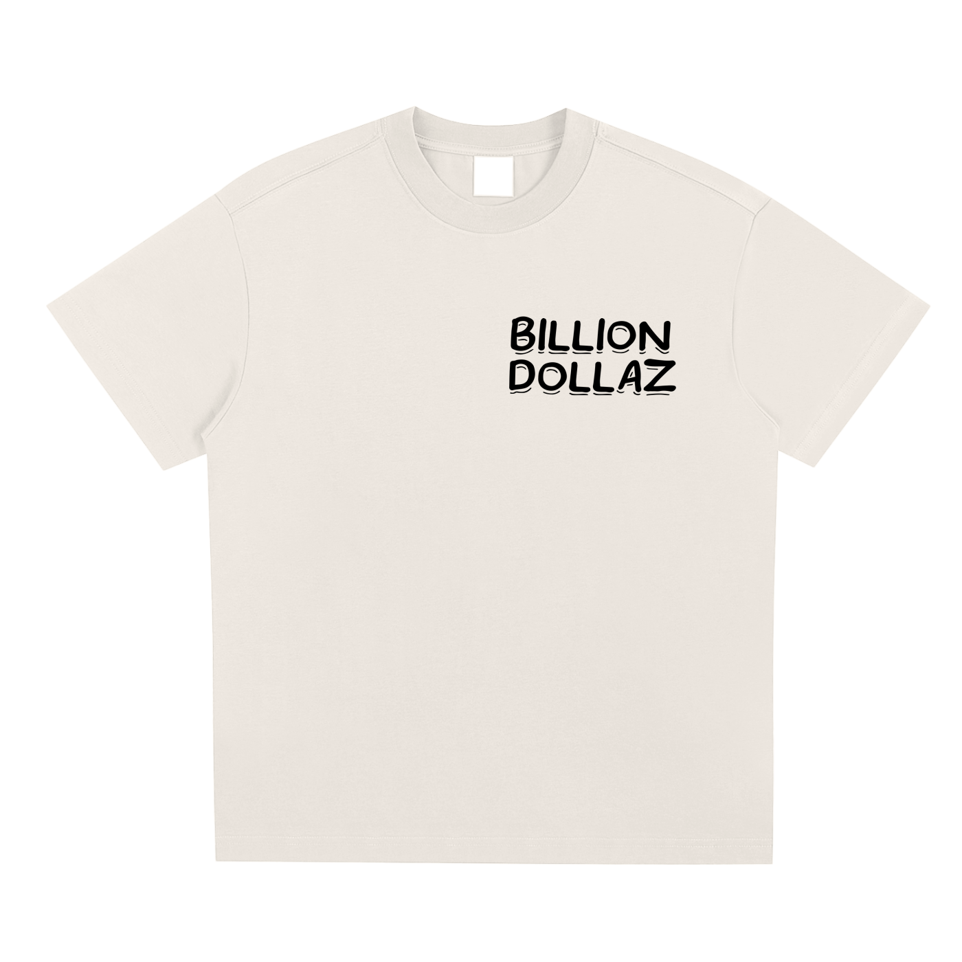BILLION DOLLAZ 'rose comic' oversize tee