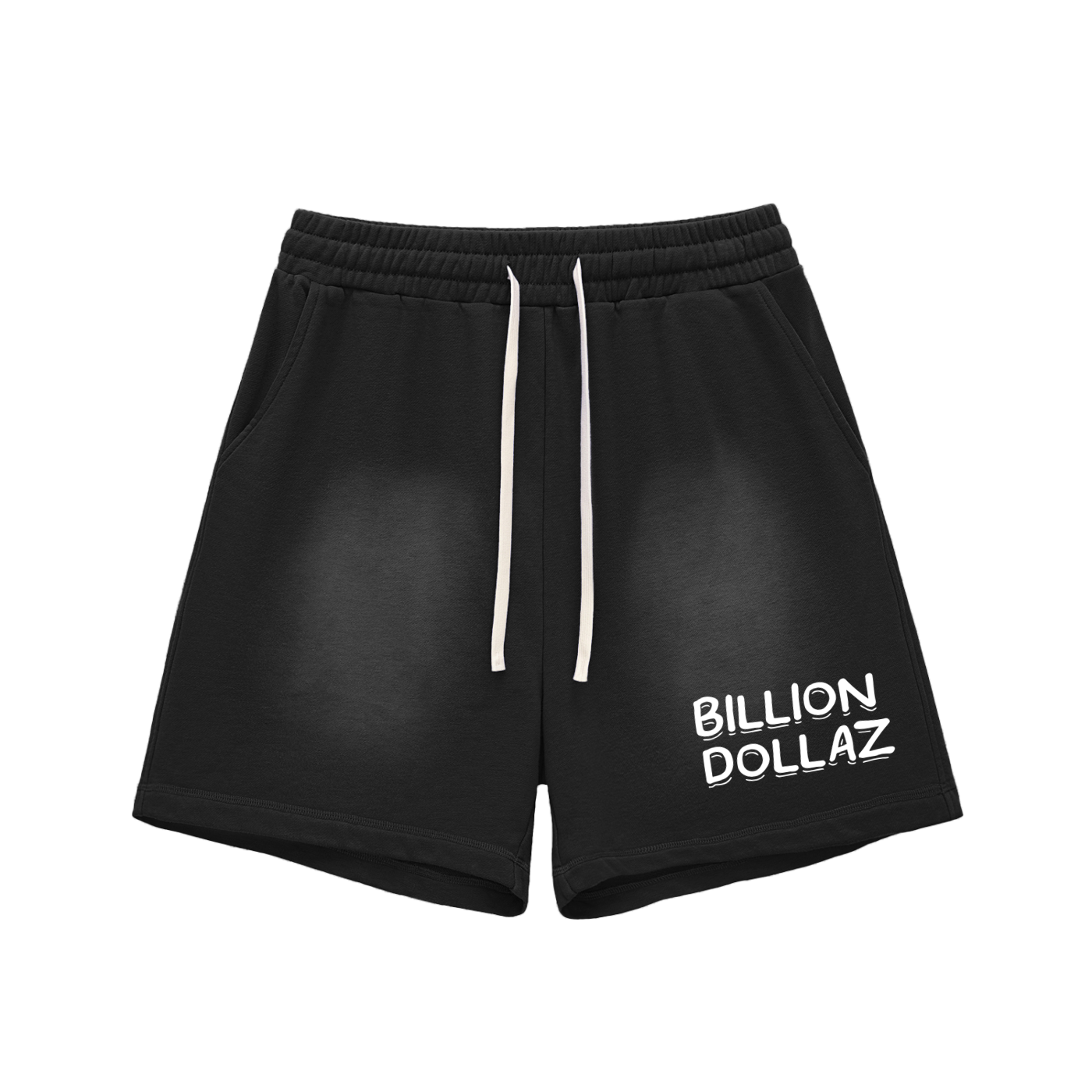 BILLION DOLLAZ cotton vintage washed shorts