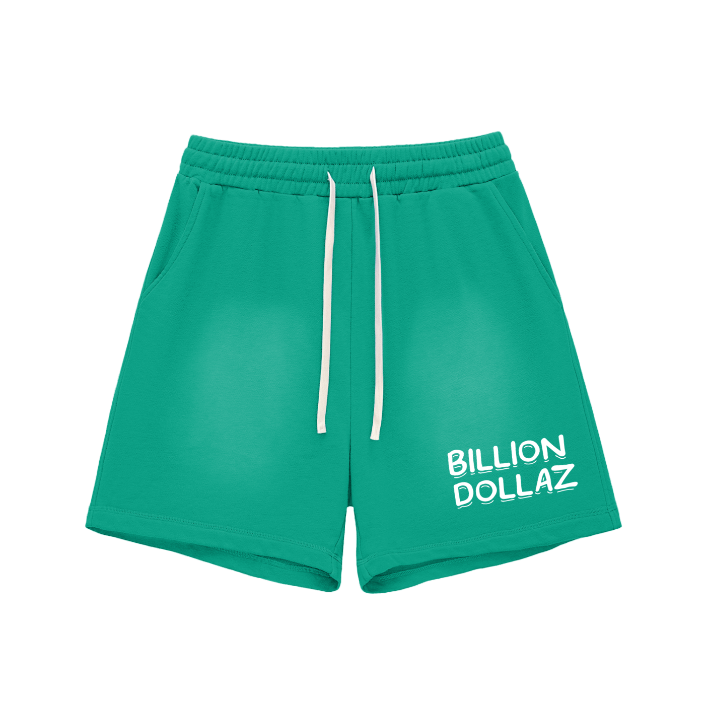 BILLION DOLLAZ cotton vintage washed shorts