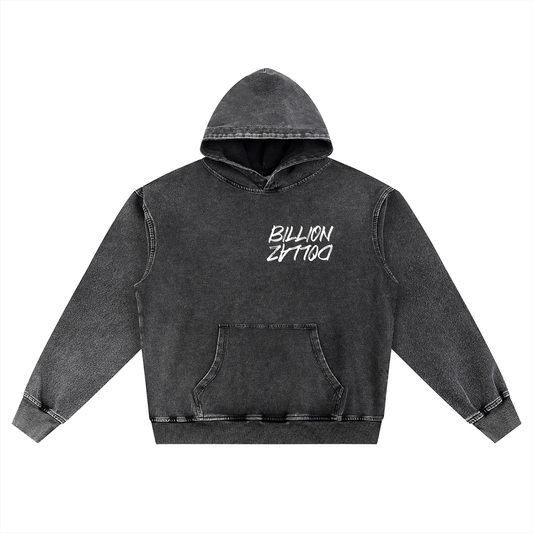 BILLION DOLLAZ "mirror" cotton hoodie
