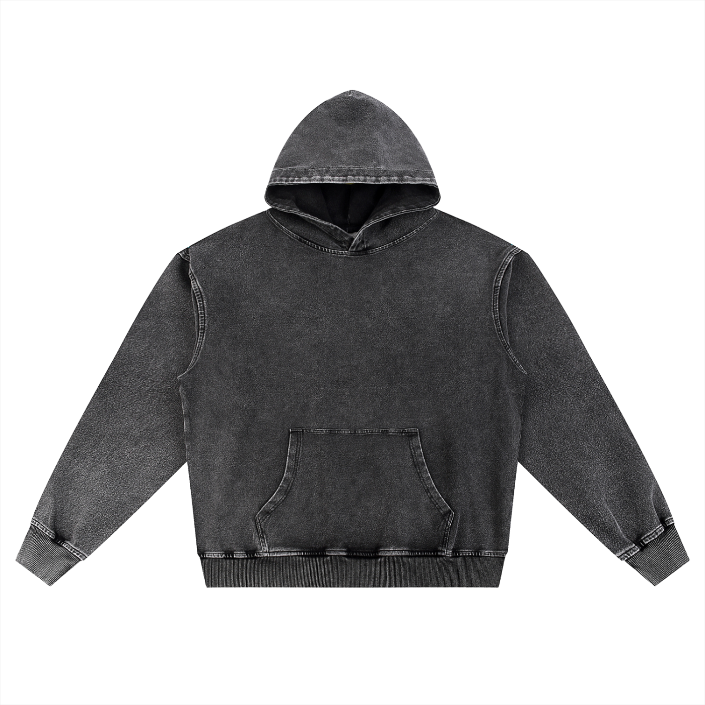 BILLION DOLLAZ Snow Wash Oversized Hoodie