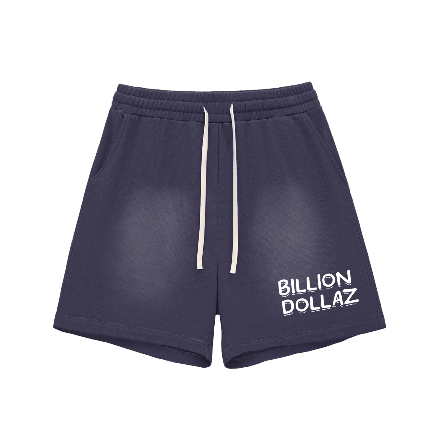 BILLION DOLLAZ cotton vintage washed shorts
